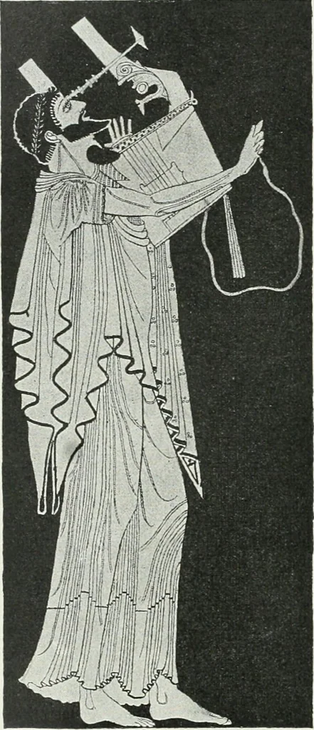 An illustration from Denkmäler des klassischen Altertums, zur Erläuterung des Lebens der Griechen und Römer in Religion, Kunst und Sitte, 1887, leaf 139