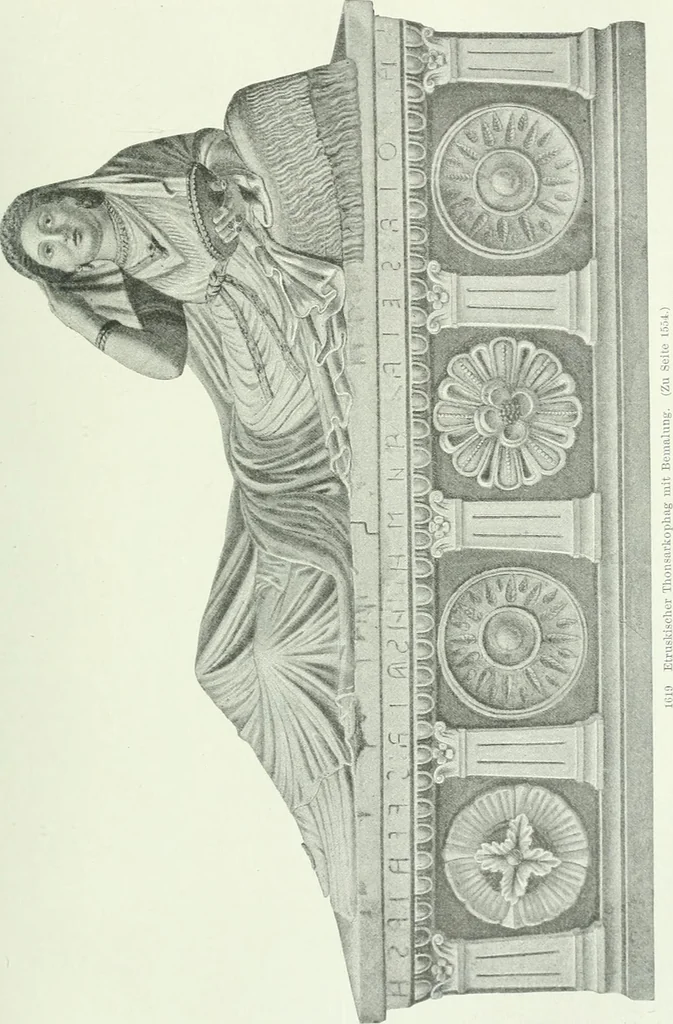 An illustration from Denkmäler des klassischen Altertums, zur Erläuterung des Lebens der Griechen und Römer in Religion, Kunst und Sitte, 1887, leaf 158