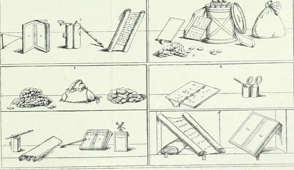 An illustration from Denkmäler des klassischen Altertums, zur Erläuterung des Lebens der Griechen und Römer in Religion, Kunst und Sitte, 1887, leaf 190