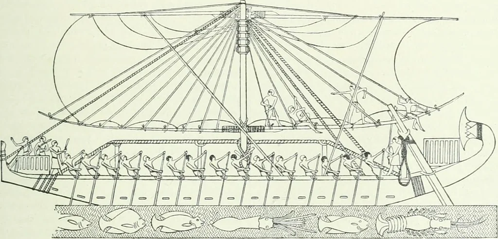 An illustration from Denkmäler des klassischen Altertums, zur Erläuterung des Lebens der Griechen und Römer in Religion, Kunst und Sitte, 1887, leaf 198
