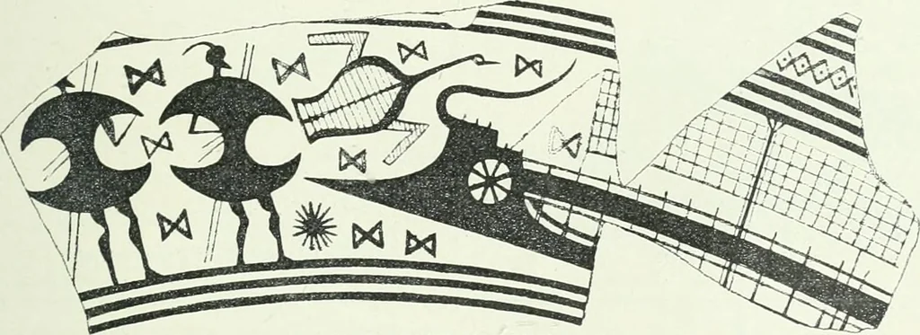 An illustration from Denkmäler des klassischen Altertums, zur Erläuterung des Lebens der Griechen und Römer in Religion, Kunst und Sitte, 1887, leaf 202