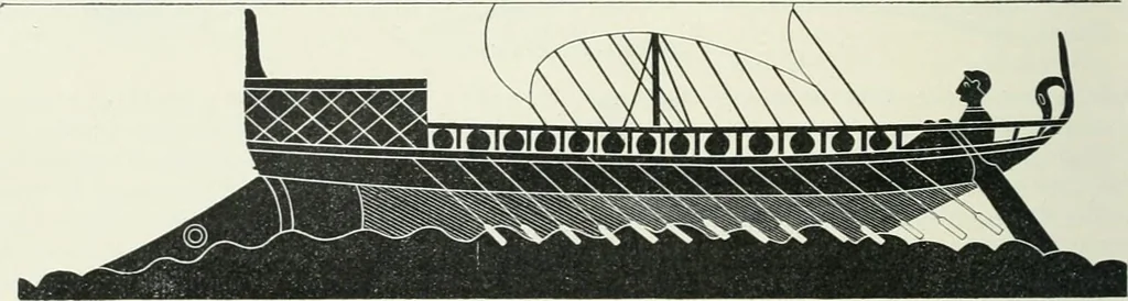 An illustration from Denkmäler des klassischen Altertums, zur Erläuterung des Lebens der Griechen und Römer in Religion, Kunst und Sitte, 1887, leaf 203