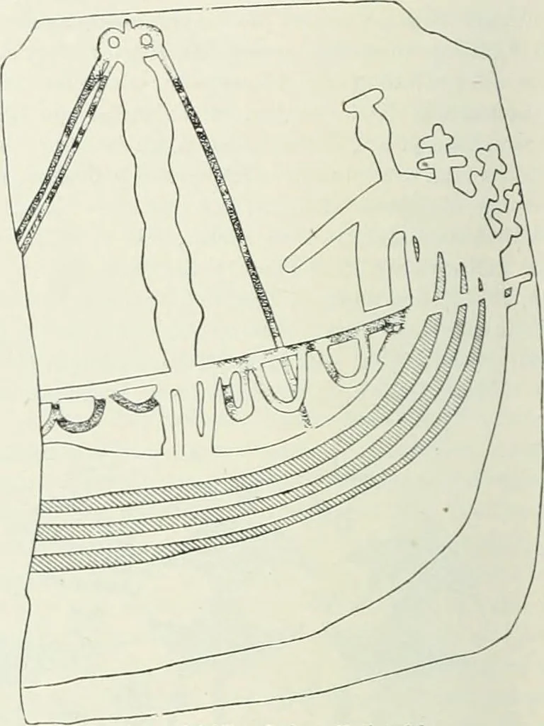 An illustration from Denkmäler des klassischen Altertums, zur Erläuterung des Lebens der Griechen und Römer in Religion, Kunst und Sitte, 1887, leaf 203