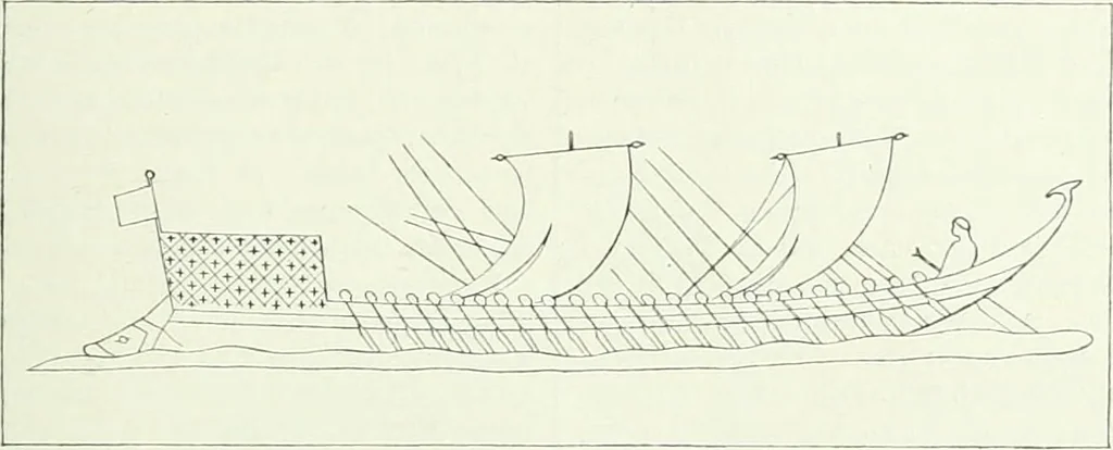 An illustration from Denkmäler des klassischen Altertums, zur Erläuterung des Lebens der Griechen und Römer in Religion, Kunst und Sitte, 1887, leaf 204