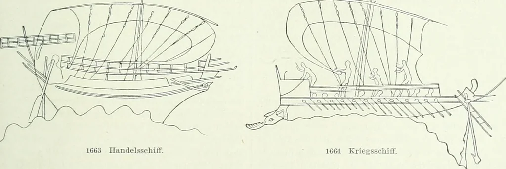 An illustration from Denkmäler des klassischen Altertums, zur Erläuterung des Lebens der Griechen und Römer in Religion, Kunst und Sitte, 1887, leaf 204