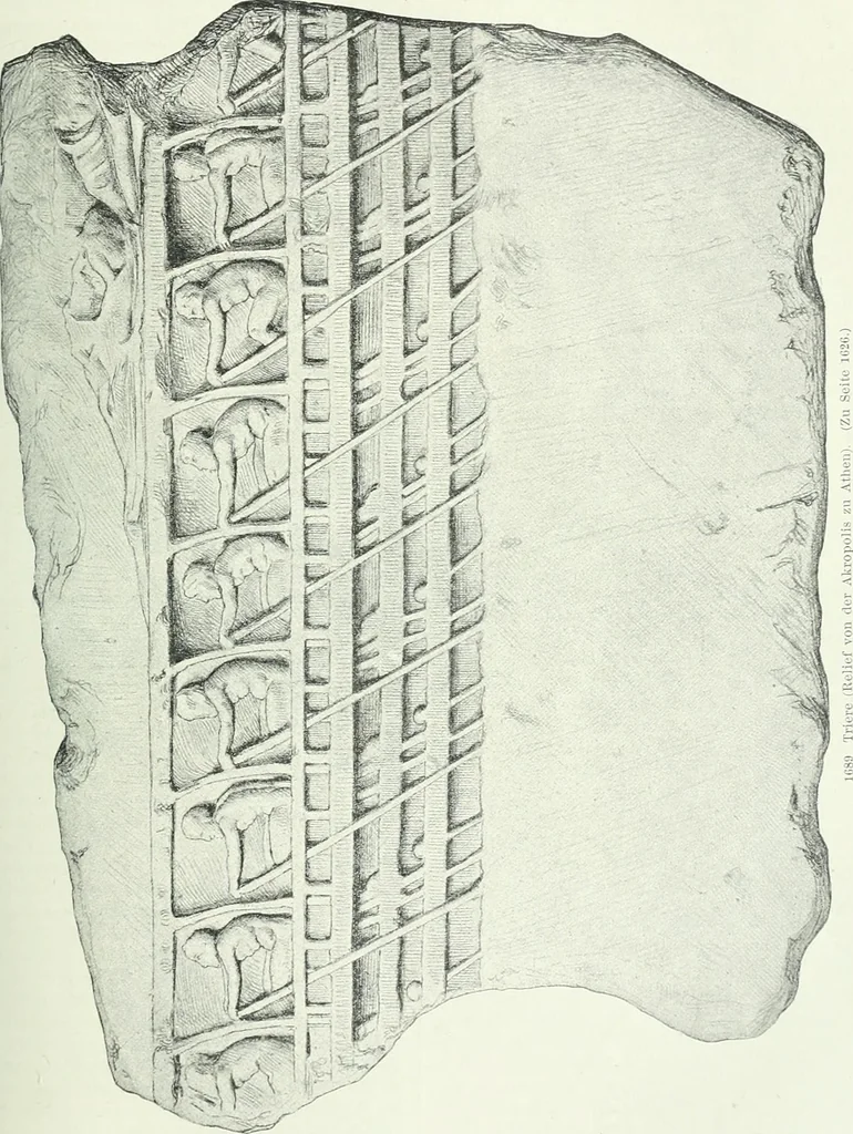 An illustration from Denkmäler des klassischen Altertums, zur Erläuterung des Lebens der Griechen und Römer in Religion, Kunst und Sitte, 1887, leaf 232