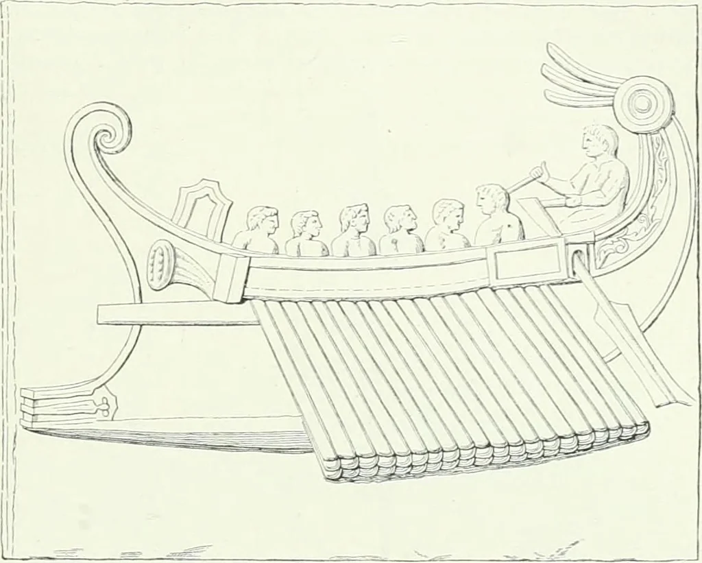 An illustration from Denkmäler des klassischen Altertums, zur Erläuterung des Lebens der Griechen und Römer in Religion, Kunst und Sitte, 1887, leaf 236