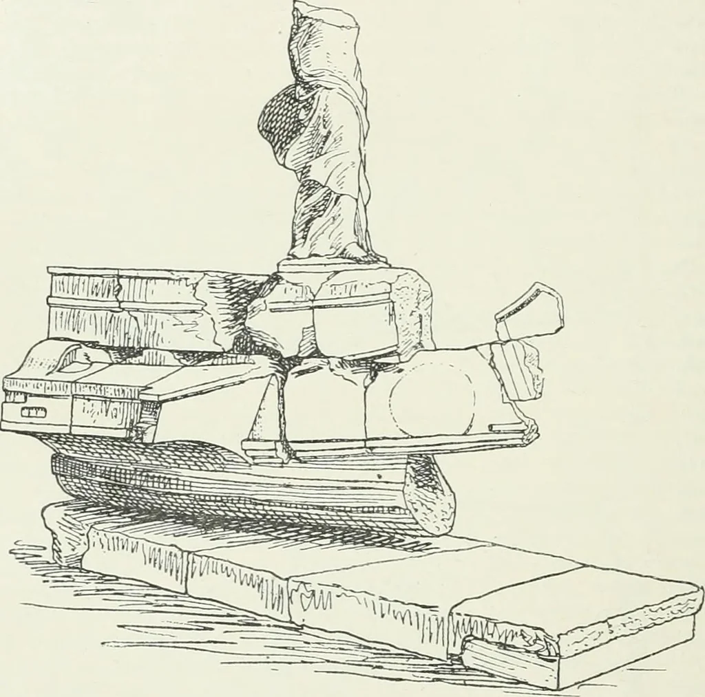 An illustration from Denkmäler des klassischen Altertums, zur Erläuterung des Lebens der Griechen und Römer in Religion, Kunst und Sitte, 1887, leaf 237