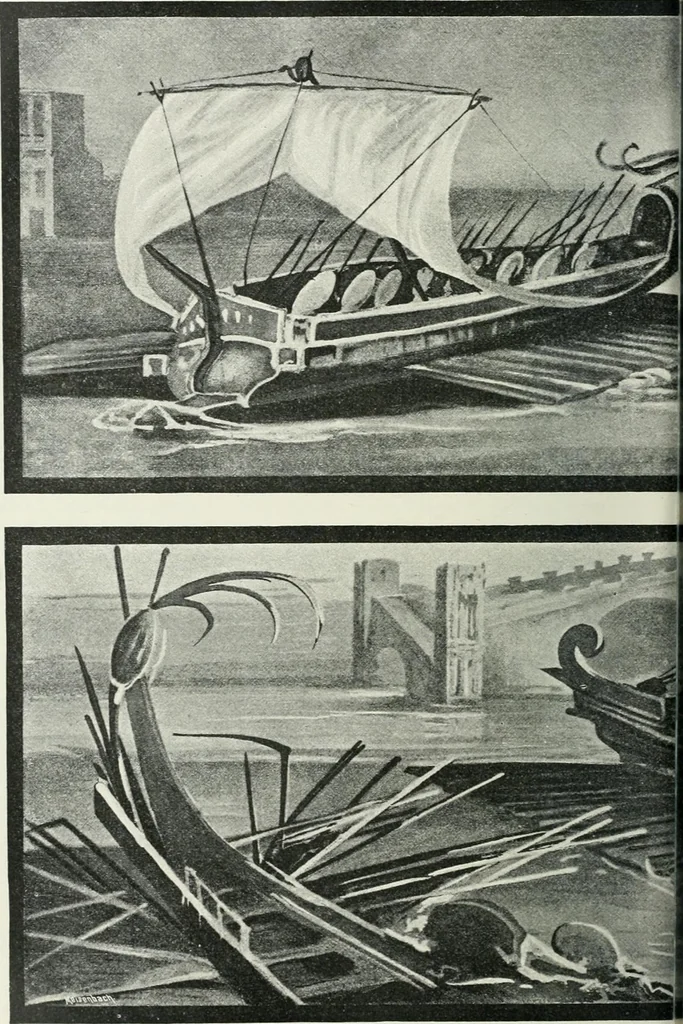 An illustration from Denkmäler des klassischen Altertums, zur Erläuterung des Lebens der Griechen und Römer in Religion, Kunst und Sitte, 1887, leaf 247
