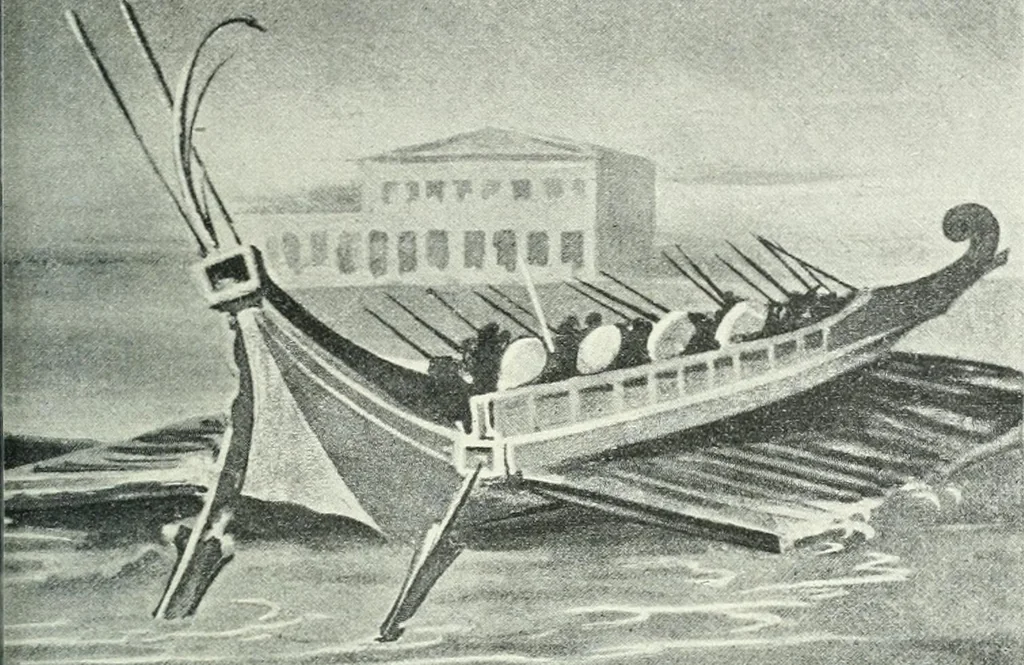 An illustration from Denkmäler des klassischen Altertums, zur Erläuterung des Lebens der Griechen und Römer in Religion, Kunst und Sitte, 1887, leaf 248