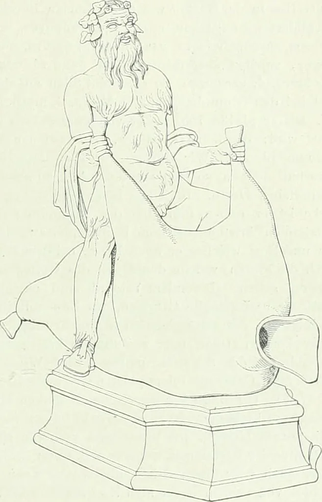 An illustration from Denkmäler des klassischen Altertums, zur Erläuterung des Lebens der Griechen und Römer in Religion, Kunst und Sitte, 1887, leaf 254