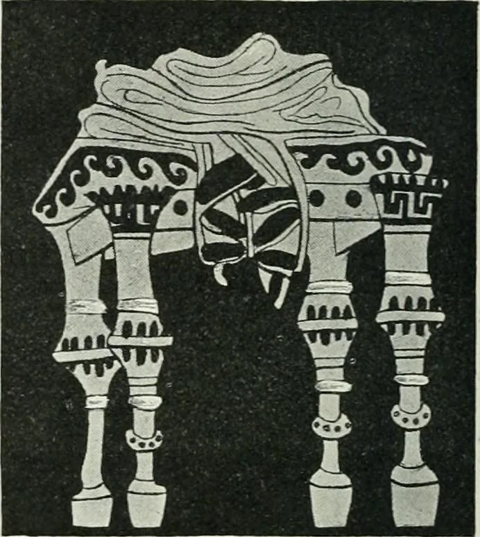 An illustration from Denkmäler des klassischen Altertums, zur Erläuterung des Lebens der Griechen und Römer in Religion, Kunst und Sitte, 1887, leaf 267