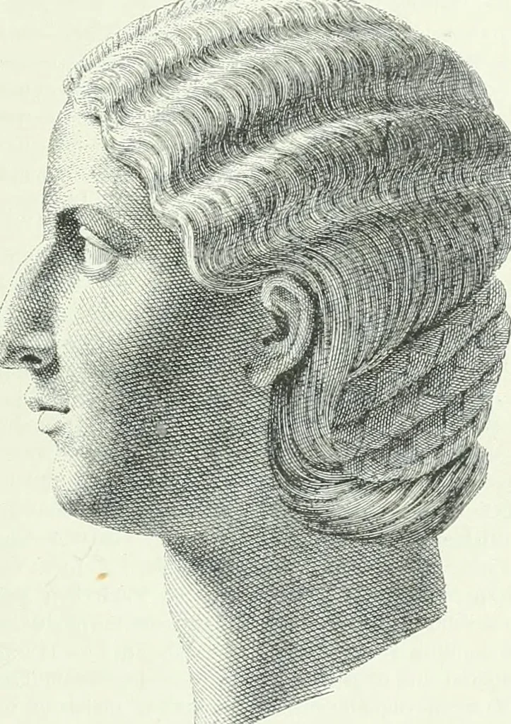 An illustration from Denkmäler des klassischen Altertums, zur Erläuterung des Lebens der Griechen und Römer in Religion, Kunst und Sitte, 1887, leaf 274