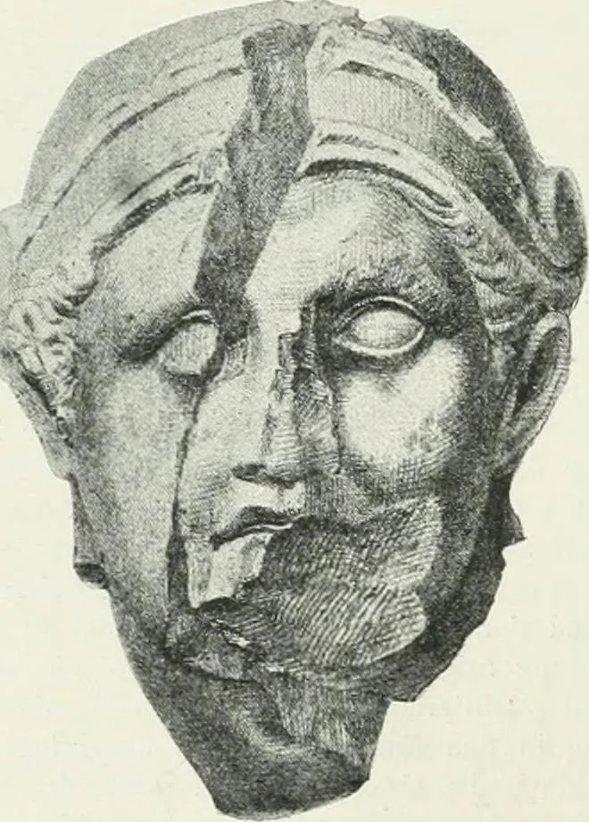 An illustration from Denkmäler des klassischen Altertums, zur Erläuterung des Lebens der Griechen und Römer in Religion, Kunst und Sitte, 1887, leaf 285