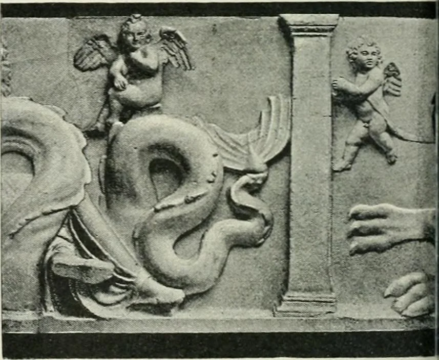 An illustration from Denkmäler des klassischen Altertums, zur Erläuterung des Lebens der Griechen und Römer in Religion, Kunst und Sitte, 1887, leaf 291