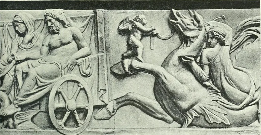 An illustration from Denkmäler des klassischen Altertums, zur Erläuterung des Lebens der Griechen und Römer in Religion, Kunst und Sitte, 1887, leaf 292