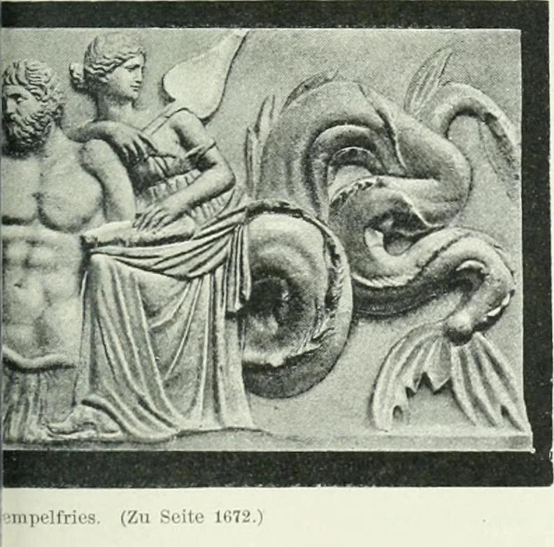 An illustration from Denkmäler des klassischen Altertums, zur Erläuterung des Lebens der Griechen und Römer in Religion, Kunst und Sitte, 1887, leaf 292