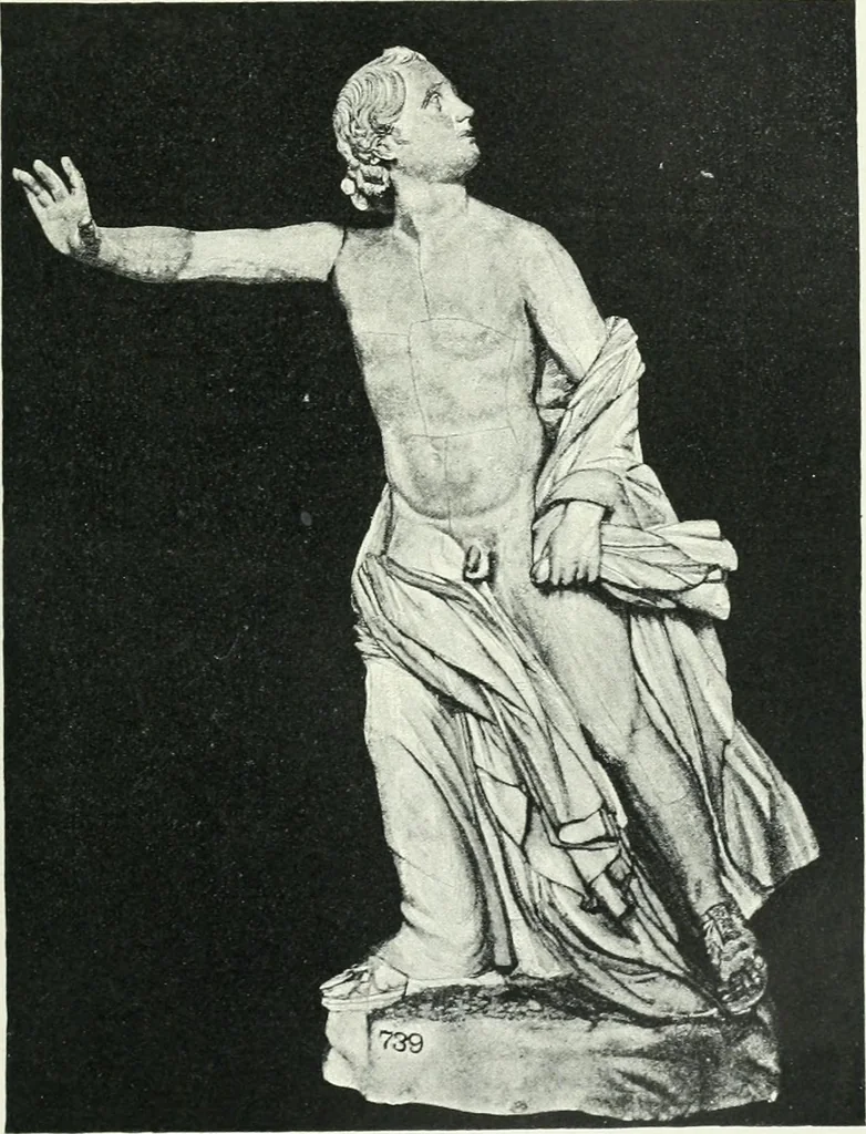 An illustration from Denkmäler des klassischen Altertums, zur Erläuterung des Lebens der Griechen und Römer in Religion, Kunst und Sitte, 1887, leaf 300