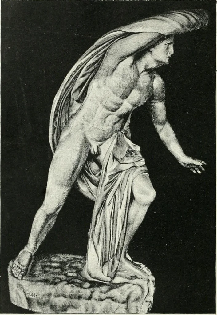 An illustration from Denkmäler des klassischen Altertums, zur Erläuterung des Lebens der Griechen und Römer in Religion, Kunst und Sitte, 1887, leaf 303