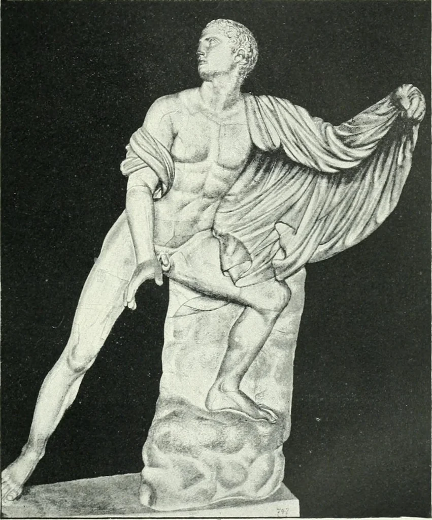 An illustration from Denkmäler des klassischen Altertums, zur Erläuterung des Lebens der Griechen und Römer in Religion, Kunst und Sitte, 1887, leaf 304