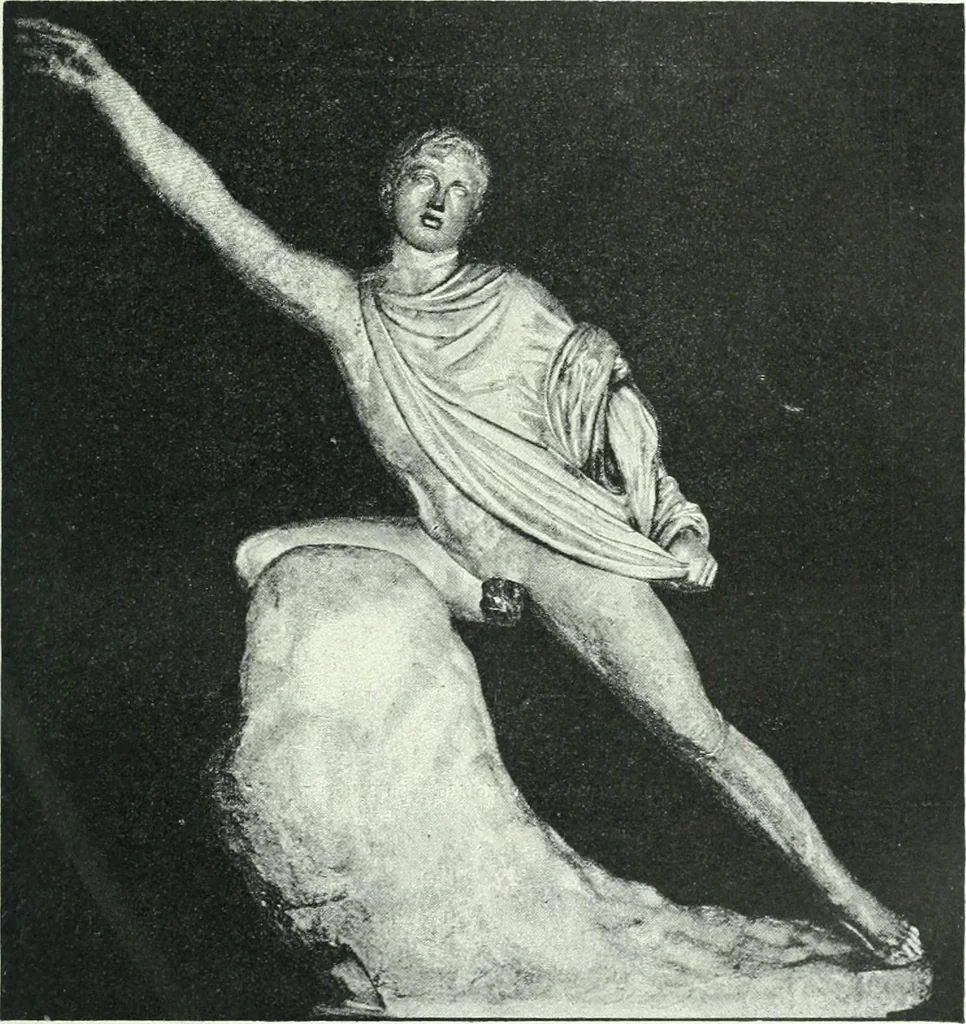 An illustration from Denkmäler des klassischen Altertums, zur Erläuterung des Lebens der Griechen und Römer in Religion, Kunst und Sitte, 1887, leaf 306
