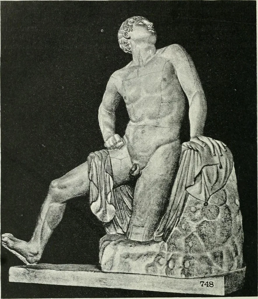 An illustration from Denkmäler des klassischen Altertums, zur Erläuterung des Lebens der Griechen und Römer in Religion, Kunst und Sitte, 1887, leaf 307