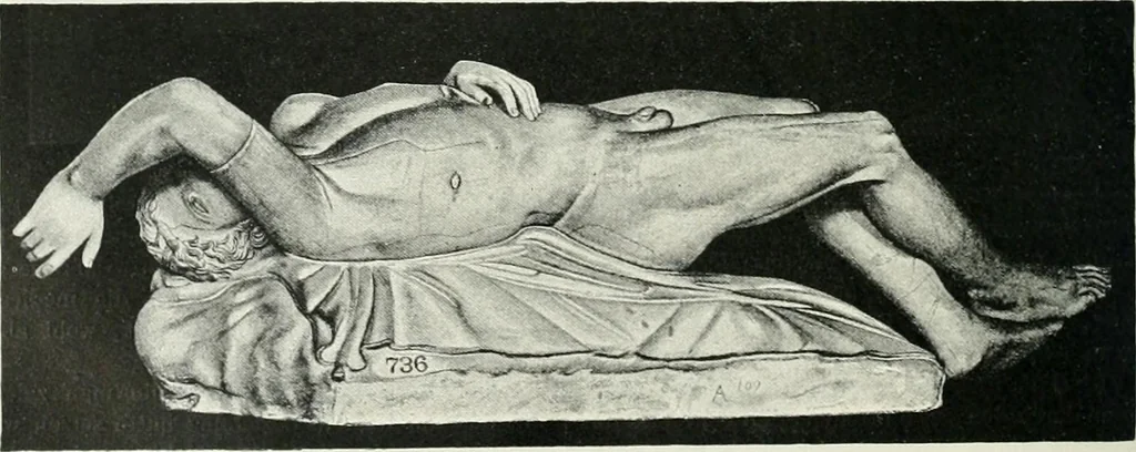 An illustration from Denkmäler des klassischen Altertums, zur Erläuterung des Lebens der Griechen und Römer in Religion, Kunst und Sitte, 1887, leaf 307