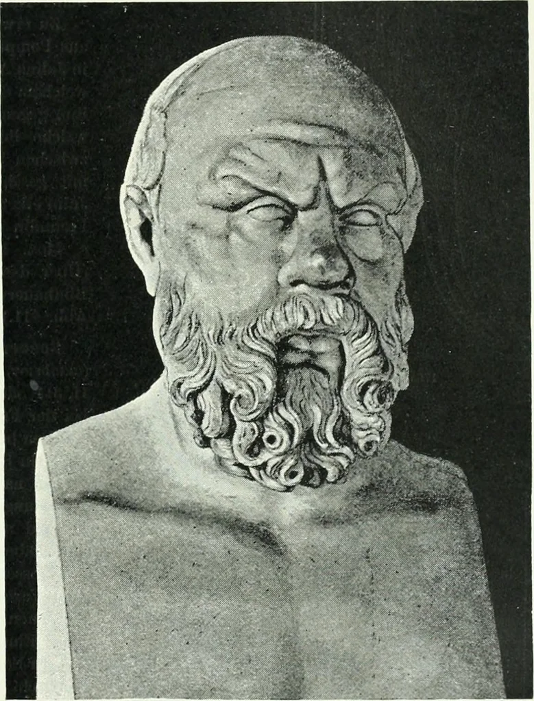 An illustration from Denkmäler des klassischen Altertums, zur Erläuterung des Lebens der Griechen und Römer in Religion, Kunst und Sitte, 1887, leaf 312