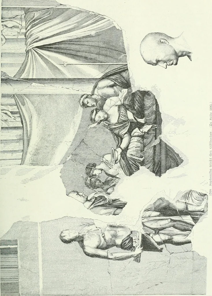 An illustration from Denkmäler des klassischen Altertums, zur Erläuterung des Lebens der Griechen und Römer in Religion, Kunst und Sitte, 1887, leaf 316