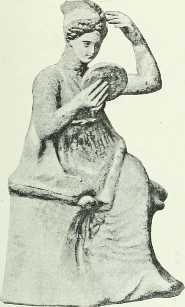 An illustration from Denkmäler des klassischen Altertums, zur Erläuterung des Lebens der Griechen und Römer in Religion, Kunst und Sitte, 1887, leaf 322