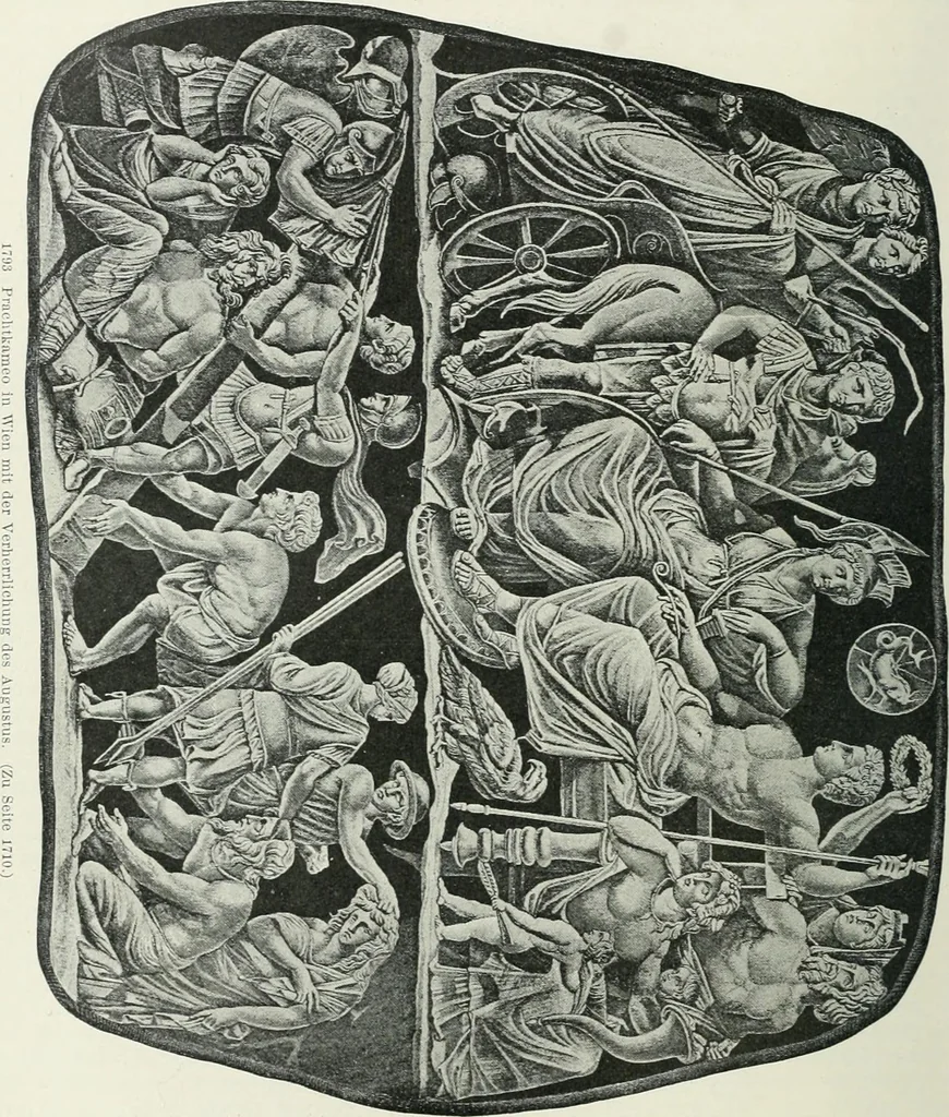 An illustration from Denkmäler des klassischen Altertums, zur Erläuterung des Lebens der Griechen und Römer in Religion, Kunst und Sitte, 1887, leaf 337