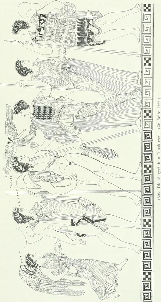 An illustration from Denkmäler des klassischen Altertums, zur Erläuterung des Lebens der Griechen und Römer in Religion, Kunst und Sitte, 1887, leaf 352