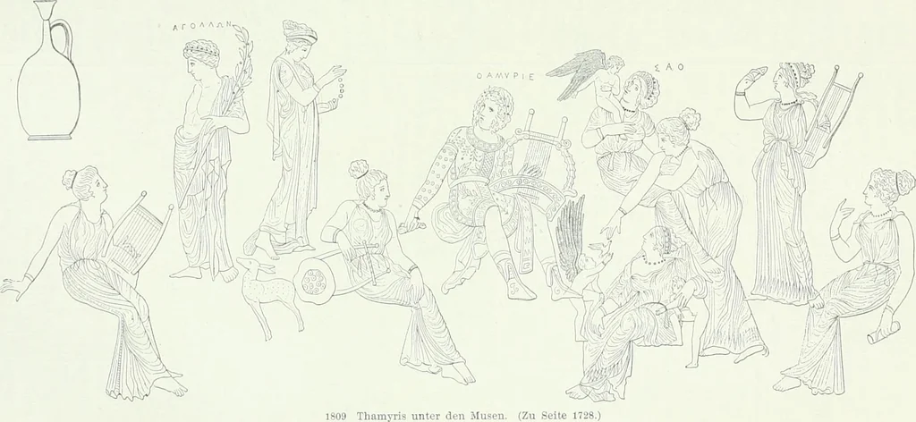 An illustration from Denkmäler des klassischen Altertums, zur Erläuterung des Lebens der Griechen und Römer in Religion, Kunst und Sitte, 1887, leaf 356