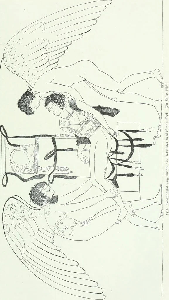 An illustration from Denkmäler des klassischen Altertums, zur Erläuterung des Lebens der Griechen und Römer in Religion, Kunst und Sitte, 1887, leaf 358