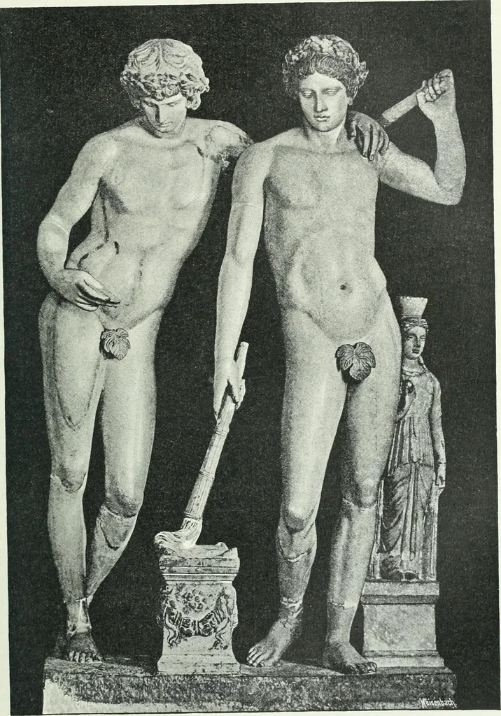 An illustration from Denkmäler des klassischen Altertums, zur Erläuterung des Lebens der Griechen und Römer in Religion, Kunst und Sitte, 1887, leaf 360