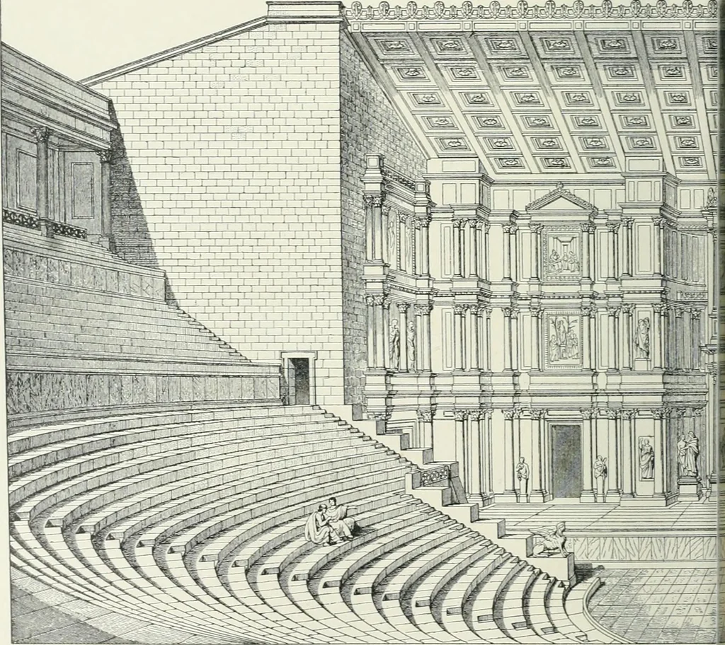 An illustration from Denkmäler des klassischen Altertums, zur Erläuterung des Lebens der Griechen und Römer in Religion, Kunst und Sitte, 1887, leaf 385