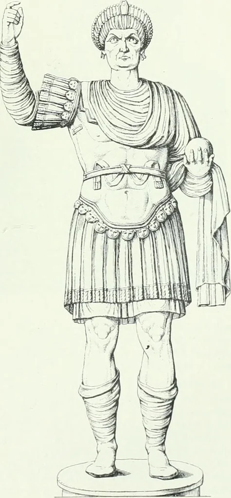 An illustration from Denkmäler des klassischen Altertums, zur Erläuterung des Lebens der Griechen und Römer in Religion, Kunst und Sitte, 1887, leaf 408