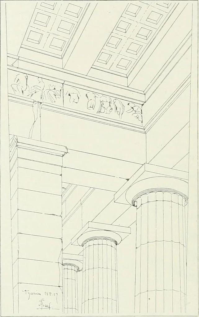 An illustration from Denkmäler des klassischen Altertums, zur Erläuterung des Lebens der Griechen und Römer in Religion, Kunst und Sitte, 1887, leaf 439