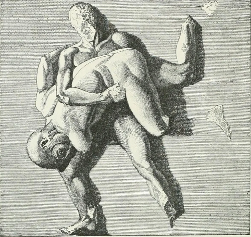 An illustration from Denkmäler des klassischen Altertums, zur Erläuterung des Lebens der Griechen und Römer in Religion, Kunst und Sitte, 1887, leaf 445