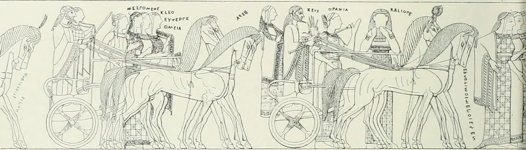 An illustration from Denkmäler des klassischen Altertums, zur Erläuterung des Lebens der Griechen und Römer in Religion, Kunst und Sitte, 1887, leaf 465