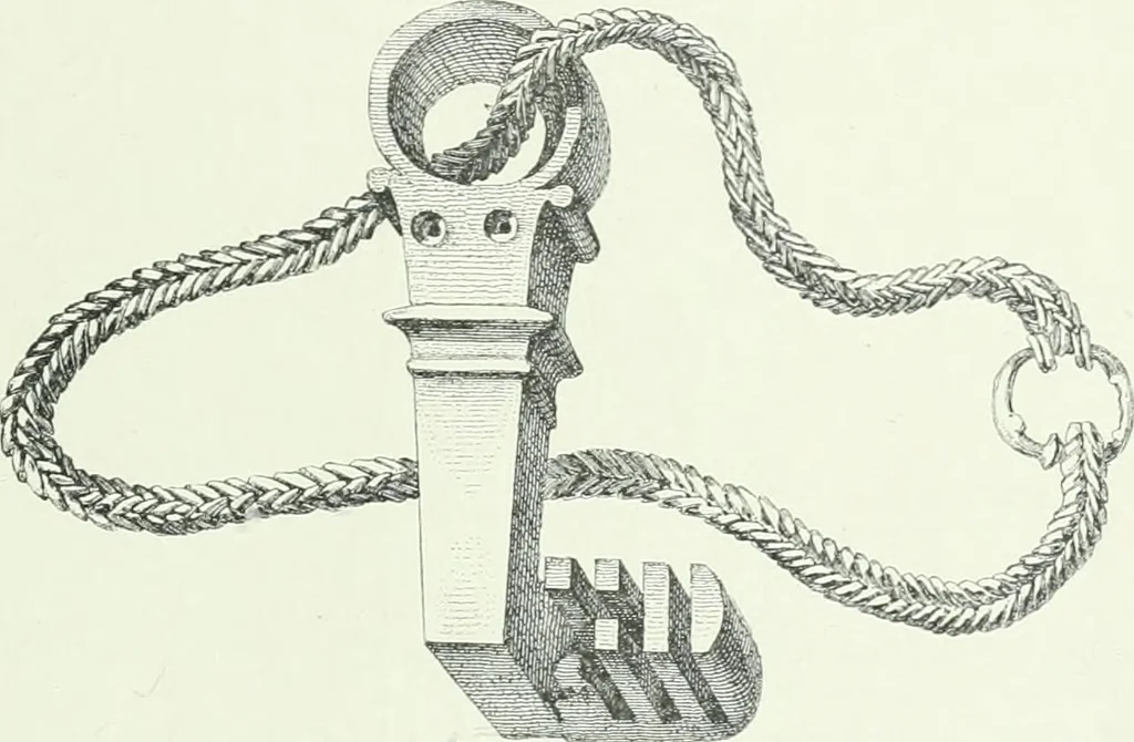 An illustration from Denkmäler des klassischen Altertums, zur Erläuterung des Lebens der Griechen und Römer in Religion, Kunst und Sitte, 1887, leaf 476