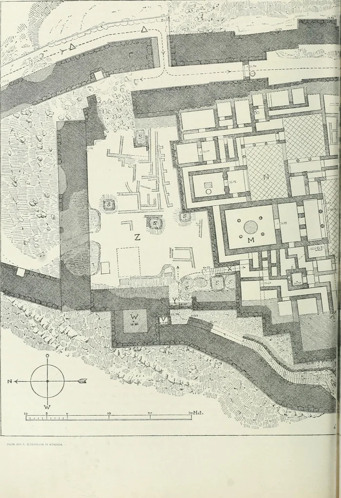 An illustration from Denkmäler des klassischen Altertums, zur Erläuterung des Lebens der Griechen und Römer in Religion, Kunst und Sitte, 1887, leaf 481