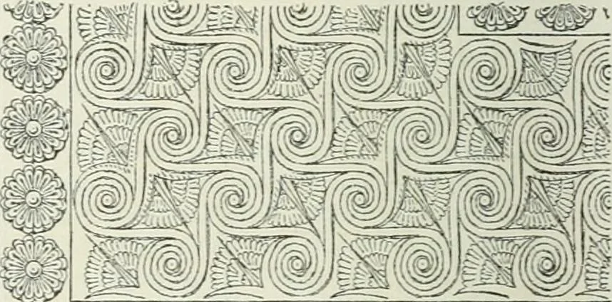 An illustration from Denkmäler des klassischen Altertums, zur Erläuterung des Lebens der Griechen und Römer in Religion, Kunst und Sitte, 1887, leaf 487