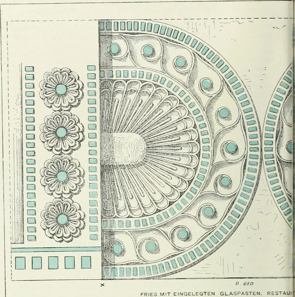 An illustration from Denkmäler des klassischen Altertums, zur Erläuterung des Lebens der Griechen und Römer in Religion, Kunst und Sitte, 1887, leaf 493