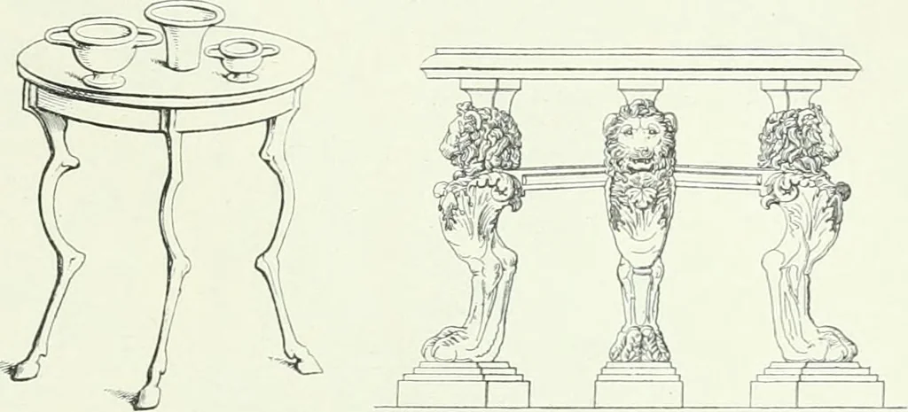 An illustration from Denkmäler des klassischen Altertums, zur Erläuterung des Lebens der Griechen und Römer in Religion, Kunst und Sitte, 1887, leaf 498