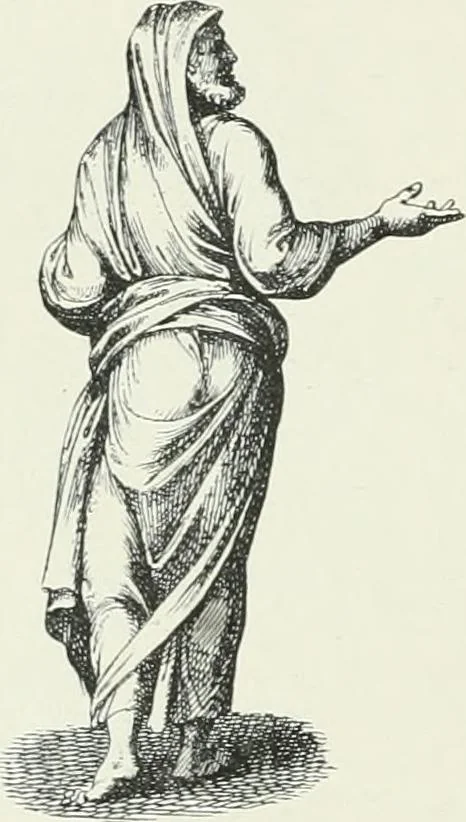 An illustration from Denkmäler des klassischen Altertums, zur Erläuterung des Lebens der Griechen und Römer in Religion, Kunst und Sitte, 1887, leaf 513
