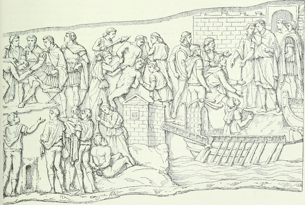An illustration from Denkmäler des klassischen Altertums, zur Erläuterung des Lebens der Griechen und Römer in Religion, Kunst und Sitte, 1887, leaf 518