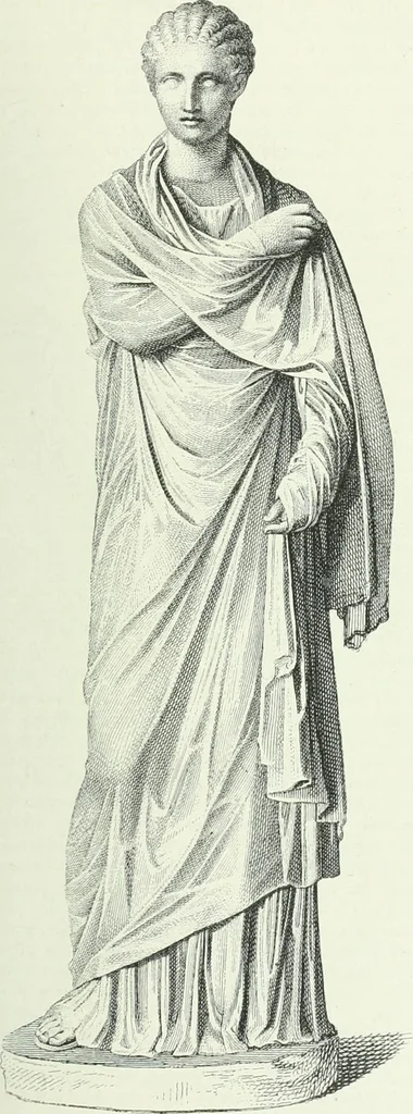 An illustration from Denkmäler des klassischen Altertums, zur Erläuterung des Lebens der Griechen und Römer in Religion, Kunst und Sitte, 1887, leaf 524