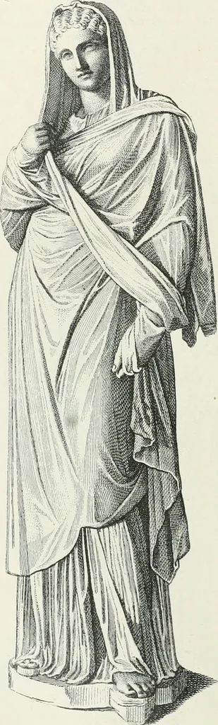 An illustration from Denkmäler des klassischen Altertums, zur Erläuterung des Lebens der Griechen und Römer in Religion, Kunst und Sitte, 1887, leaf 525