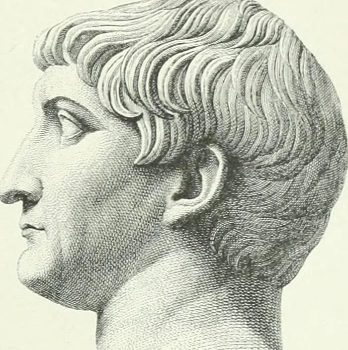 An illustration from Denkmäler des klassischen Altertums, zur Erläuterung des Lebens der Griechen und Römer in Religion, Kunst und Sitte, 1887, leaf 526